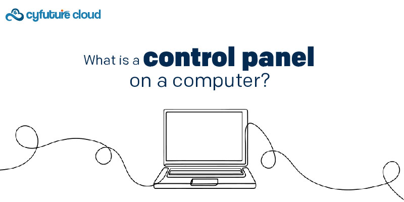 What is a control panel on a computer?